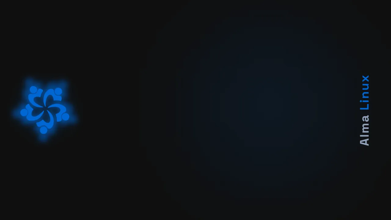 GRUB theme for AlmaLinux