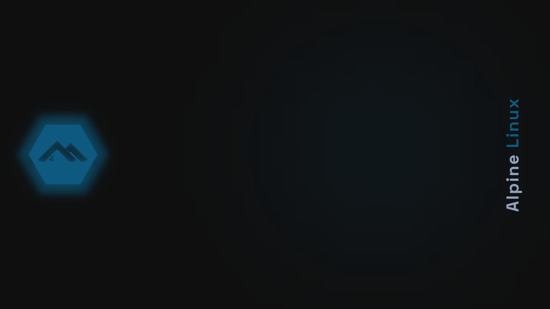 GRUB theme for Alpine Linux